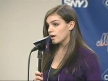 Contestants Throw Best Pitch at Mets Anthem Tryouts