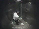 Man Beats Dog in Elevator