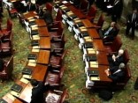 Drink Break Sparks Latest Senate Bickering