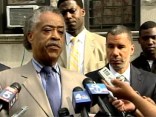 Sharpton, Paterson Console Slain Officer's Family
