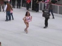 Skater Bares (Almost) All for PETA