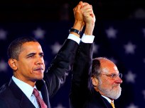 Corzine Milks Obama Appearance