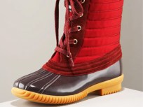 The Duck Boot Goes Haute
