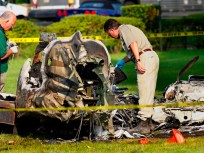 2 Survive Fiery Plane Crash Near Teterboro 