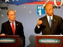 Thompson Vs. Bloomberg: No Knockout, But a Good Bout
