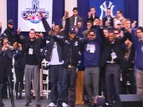 Jay-Z Rocks Yanks at City Hall Ceremony