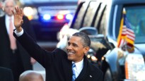 APTOPIX Inaugural Parade Obama