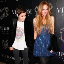 PETA Supporter Douses Lindsay Lohan In Flour, Samantha Ronson Responds