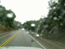 Driving in the rain