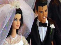 Elvis Wedding Dolls