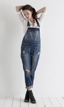 Farmer-Girl Overalls