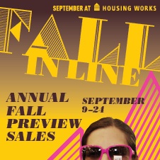 Housing Works Fall Preview Events Kick Off Tomorrow in Tribeca