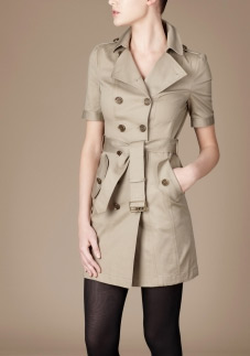 Burberry Military Shirt Dress