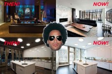 Lenny Kravitz's Interior Renovation Revealed!