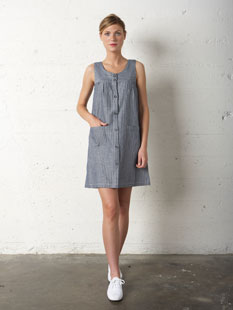 Dunderdon Yarn-Dyed Jumper Dress
