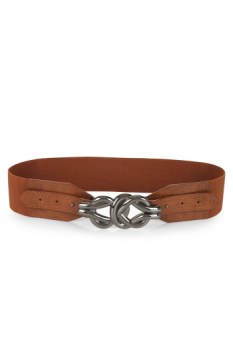 Love: Woven Metal Buckle Belt