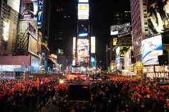 New Year's Eve Drivers Beware; Street Closures Abound