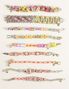 J. Crew x Frieda & Nellie Friendship Bracelets