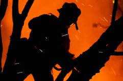 Another Fire Threatens Homes in LA Area