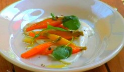 Anella's Watermelon Salad and Sweet Carrots With Ricotta