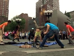 Dance Group Paints the Town Fun at Union Square