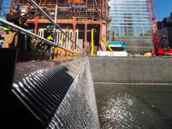 1 World Trade Center Tower Reaches Halfway Mark 
