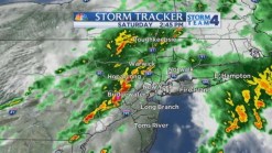 Severe Thunderstorm Warning Issued for NYC, NJ