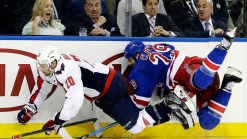 Rangers Fall to Caps 2-1 in OT, Slips in Series