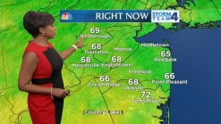 Evening Forecast for Thursday, May 9