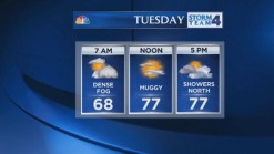 Late Evening Forecast for Monday, May 20