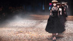 One Shot: McQ's First Runway Show Features Catwalk of Fallen Leaves