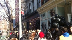Dozens Line Up on Bleecker for Net-a-Porter's Karl Launch