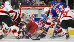 Refs Wave Off Rangers Goal, Hand Devils Win
