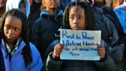 Students at Houston School Honor Late Icon