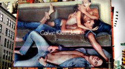 Three's a Crowd, Four's a Calvin Klein Ad in SoHo