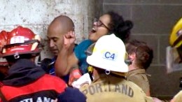 Woman Stuck Inside Wall Rescued