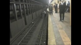 Teens Play "Chicken" With Subway Train