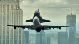 Shuttle Enterprise Goes to Sea