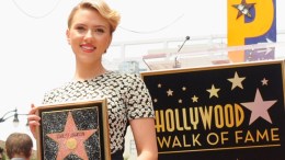 Scarlett Johansson on Walk of Fame Honor