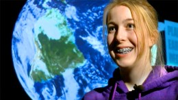 Teen Reaches for the Stars