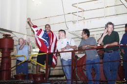 Crew: Pirates "Very Scary" and "Meant Business"