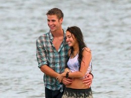Miley Cyrus and Liam Hemsworth Talk Intimidation