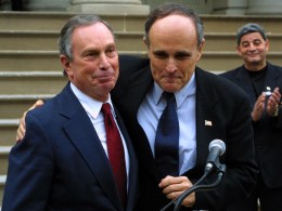 Bloomberg, Giuliani Disagree on Trials