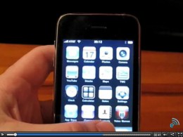 A Video Sneak Peak at iPhone OS 3