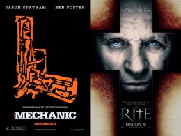 This Week's New Movies: Will "The Mechanic" Do "The Rite" Thing?
