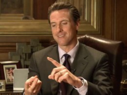 Newsom Takes a Shot at Fictional Mayor