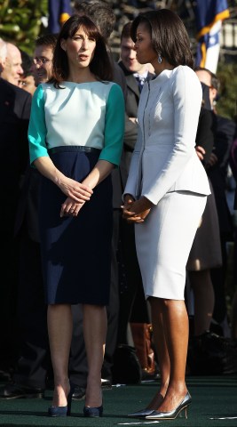 Fashion Face Off: Michelle Obama and Samantha Cameron