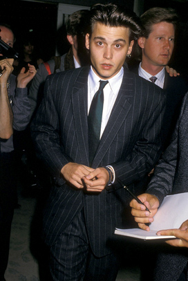 Johnny Depp's Evolving Style