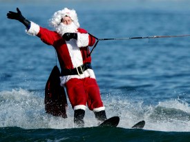 Weird News Photos: Strange Santas