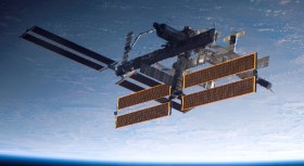 International Space Station Near Completion
